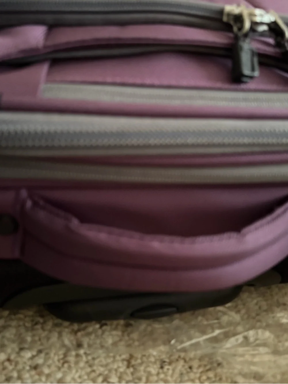 eBags Purple Carry-on Luggage Bag with Handle